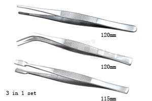 stainless steel tweezer sets