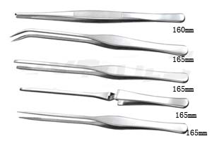 stainless steel tweezers 5pcs set