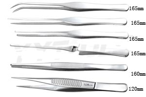 stainless steel tweezers 6pcs set