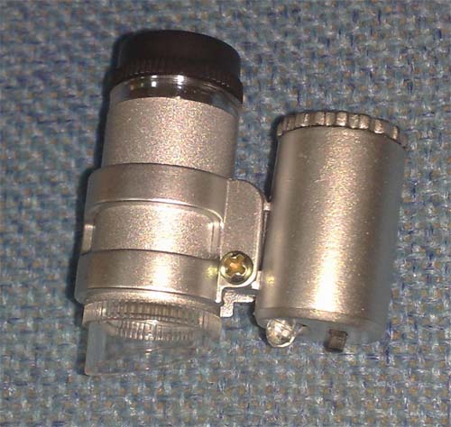 LED jeweler's microscope