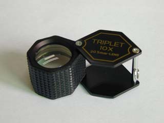 professional jeweler's loupe,hexagonal shape