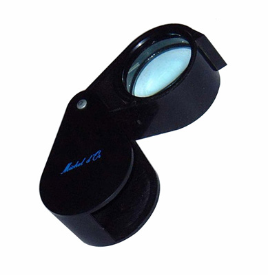 pocket loupe, doublet lens