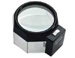 Illuminated dome magnifier, 3x90mm