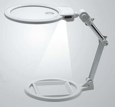 Linen tester, 2x130mm, bifocal