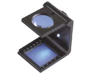 LED light linen tester, 8x22mm