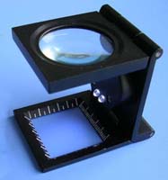 metal frame linen tester, thread counter