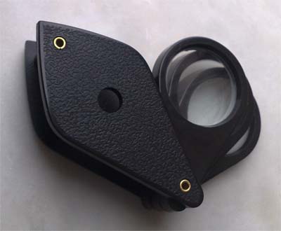 pocket loupe,triple lens