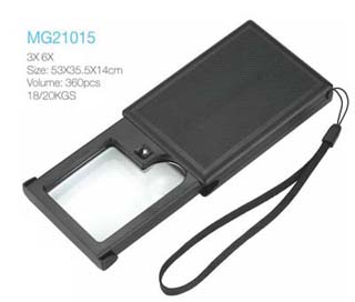 led light slide magnifier