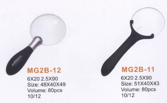 Frameless magnifiers
