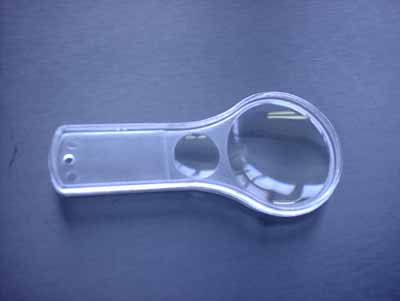 acrylic magnifier, double lens