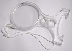 necklace magnifier, acrylic