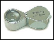 jewel loupe 30x18mm triplet
