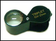 jewel loupe 10x21mm triplet