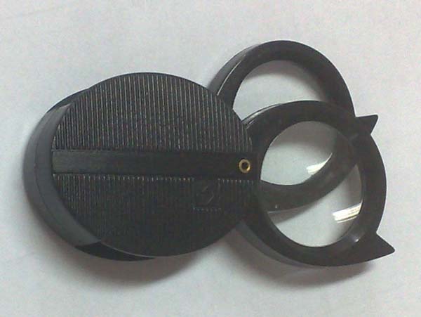 pocket magnifier, double lens