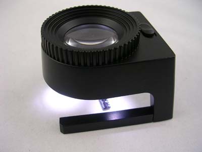 LED linen tester, thread counter